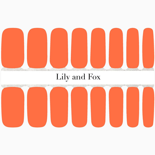 Orange lys