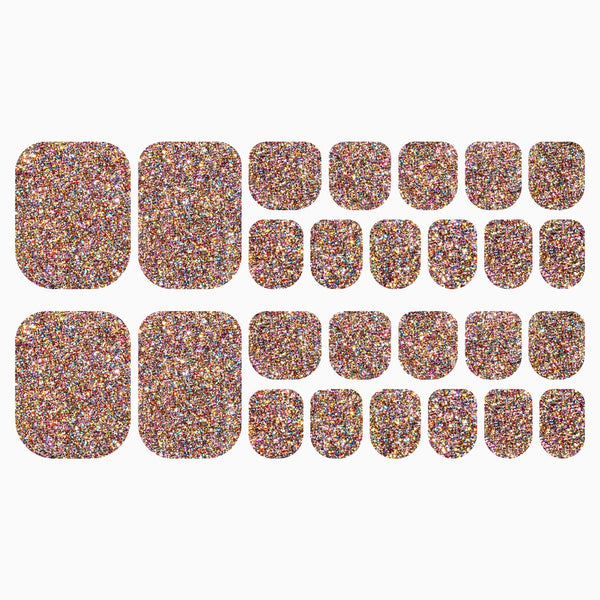 Less Bitter, More Glitter (Pedicure)