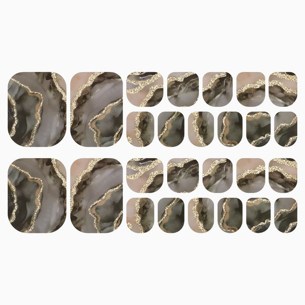 Marbled Perfection (Pedicure)