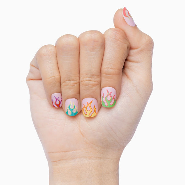 Rainbow Flames