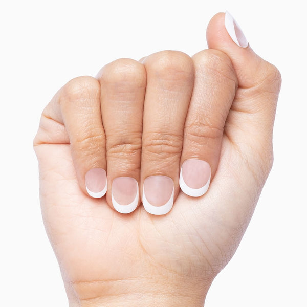 My Cherie Amour (French tips short nails)